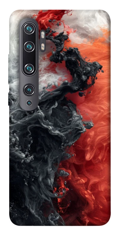 Чохол на Xiaomi Mi Note 10 / Note 10 Pro / Mi CC9 Pro Black and Red фото 1 з 1