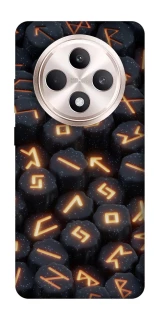 Чехол на Oppo Reno 12 F 4G/5G Огненые руны фото 1 из 1