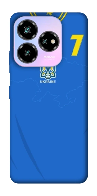 Чехол на ZTE Nubia V60 Desing UA-Football ver.4 фото 1 из 1
