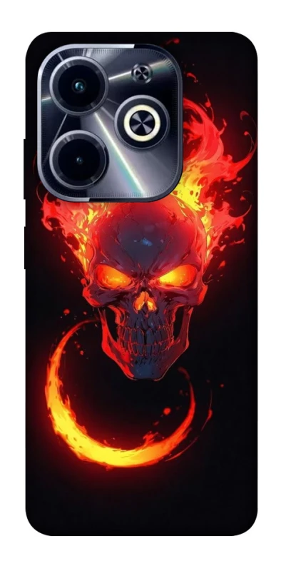 Чохол на Infinix Hot 40i Blood Skull фото 1 з 1