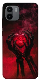 Чохол на Xiaomi Redmi A1+ / Poco C50 / A2+ Heart in the hands of a skeleton фото 1 з 1