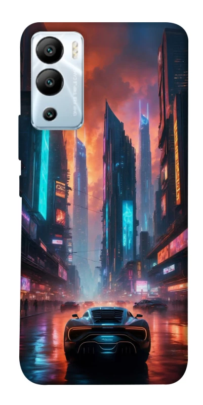 Чехол на Infinix Hot 12i Cyber city фото 1 из 1
