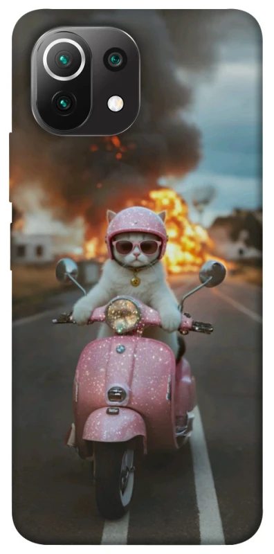 Чехол на Xiaomi Mi 11 Lite Exploding Kittens ver.3 фото 1 из 1