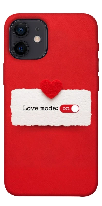 Чохол на Apple iPhone 12 mini (5.4") Love Mode ON фото 1 з 1