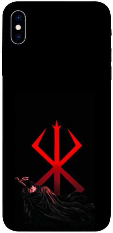 Чохол на Apple iPhone XS Max (6.5") Berserk Red Logo фото 1 з 1