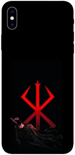 Чехол на Apple iPhone XS Max (6.5") Berserk Red Logo фото 1 из 1