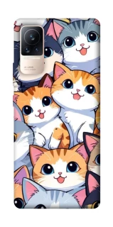 Чехол на Xiaomi Civi 6 Cute Cat v2 фото 1 из 1
