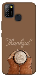 Чохол на Infinix Hot 10 Lite Thankful coffee фото 1 з 1