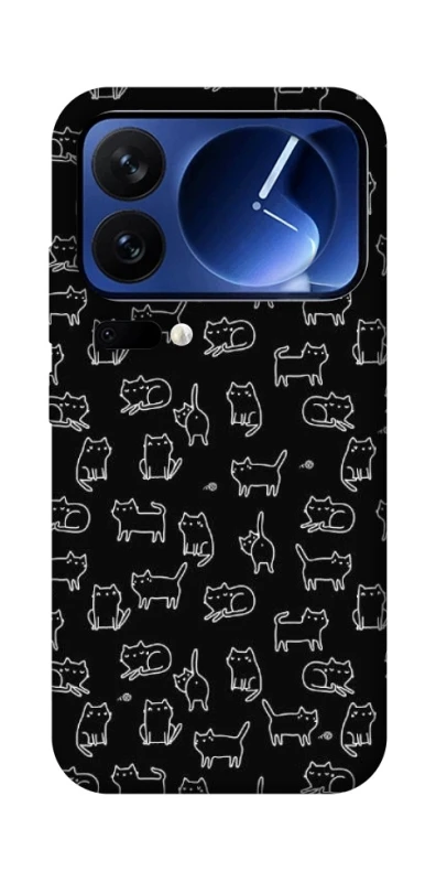Чохол на Xiaomi 17 Pro Black Cats фото 1 з 1