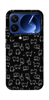 Чохол на Xiaomi Poco F7 Ultra Black Cats фото 1 з 1