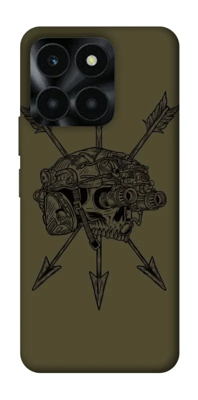 Чехол на Huawei Honor X6a Mil skull фото 1 из 1