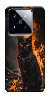 Чохол на Xiaomi 14 Pro Вогняний кіт фото 1 з 1