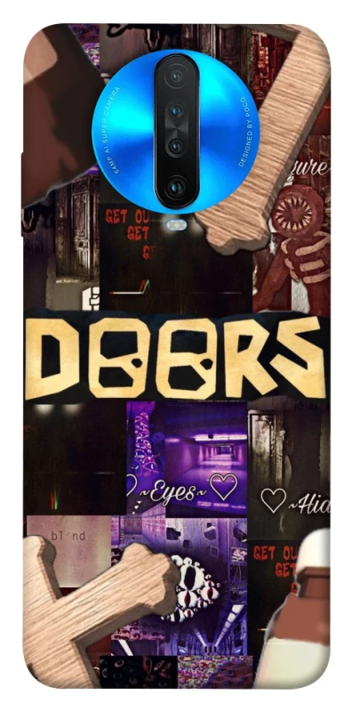 Чохол на Xiaomi Redmi K30 Roblox doors dark mode фото 1 з 1