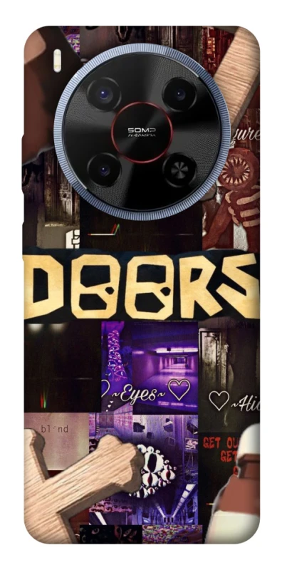 Чехол на ZTE Blade V70 Max Roblox doors dark mode фото 1 из 1