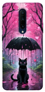 Чохол на OnePlus 7 Pro Black cat фото 1 з 1