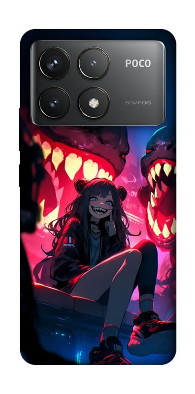 Чохол на Xiaomi Poco F6 Pro Anime girl фото 1 з 1