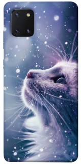 Чехол на Samsung Galaxy Note 10 Lite (A81) Snow cat фото 1 из 1