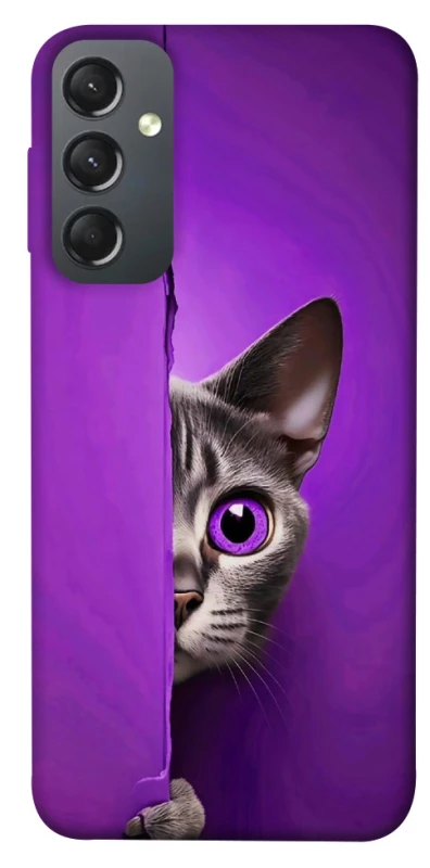 Чохол на Samsung Galaxy A24 4G Кіт-підглядач фото 1 з 1