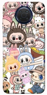 Чохол на Nokia G20 / G10 / 6.3 All Labubus фото 1 з 1