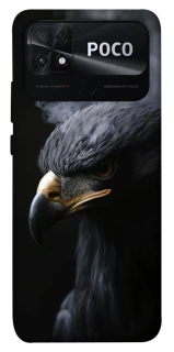 Чехол на Xiaomi Poco C40 black eagle фото 1 из 1