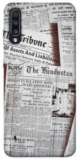 Чехол на Samsung Galaxy A70 (A705F) Газеты фото 1 из 1