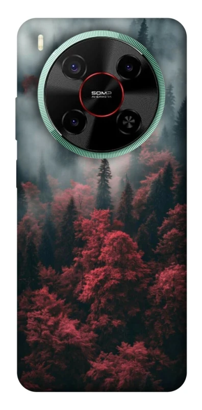 Чохол на ZTE Nubia V70 Max Red Wood фото 1 з 1