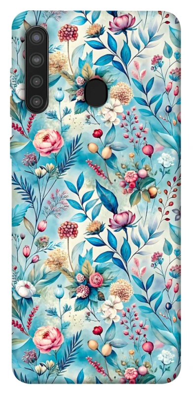 Чохол на Samsung Galaxy A21 Floral design ver.5 фото 1 з 1
