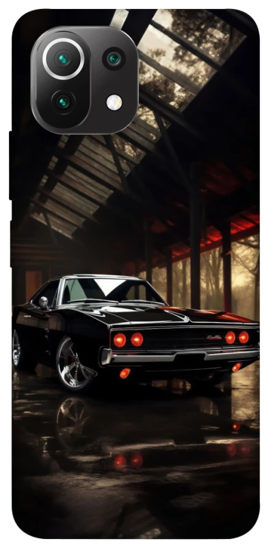 Чохол на Xiaomi Mi 11 Lite Black classic car фото 1 з 1
