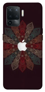 Чехол на Oppo Reno 5 Lite Apple logo ver.5 фото 1 из 1