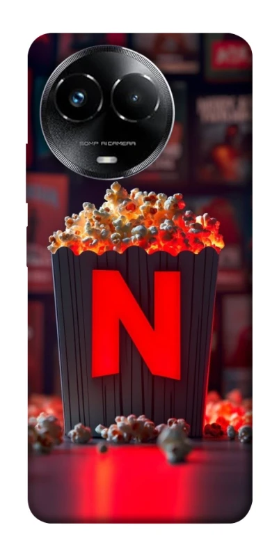 Чехол на Realme C67 4G Netflix and popcorn фото 1 из 1