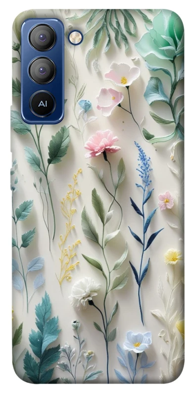 Чохол на TECNO Pop 5 LTE Floral design ver.3 фото 1 з 1