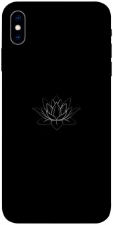 Чехол на Apple iPhone X (5.8") Black Lotus фото 1 из 1