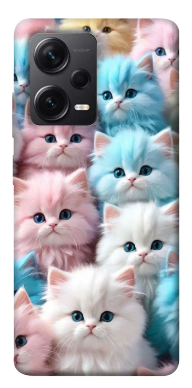Чехол на Xiaomi Redmi Note 12 Pro+ 5G Kittie Love фото 1 из 1