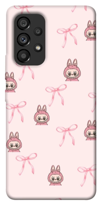 Чохол на Samsung Galaxy A53 5G Pink bows and Labubus фото 1 з 1
