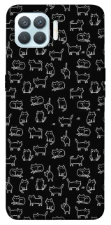 Чохол на Oppo F17 Pro Black Cats фото 1 з 1