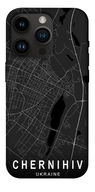 Чохол на Apple iPhone 14 Pro (6.1") Chernihiv map фото 1 з 1
