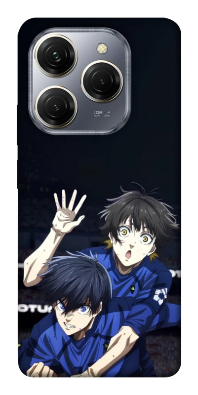 Чохол на TECNO Spark 20 Pro Blue Lock v2 фото 1 з 1