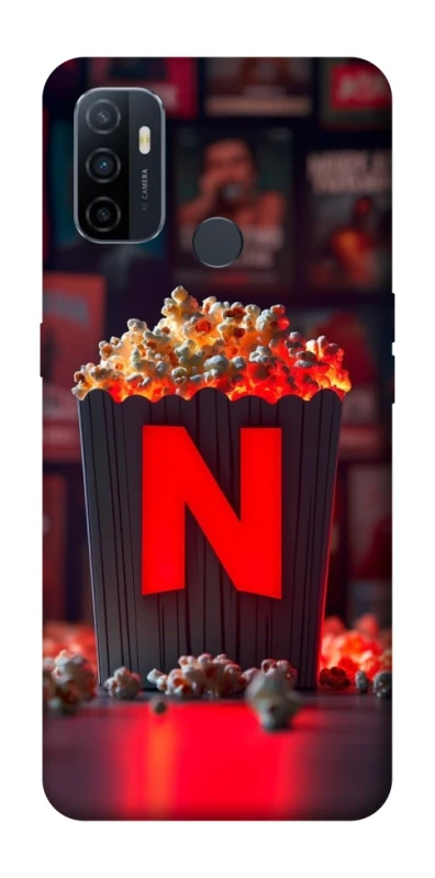 Чохол на Oppo A53 / A32 / A33 Netflix and popcorn фото 1 з 1