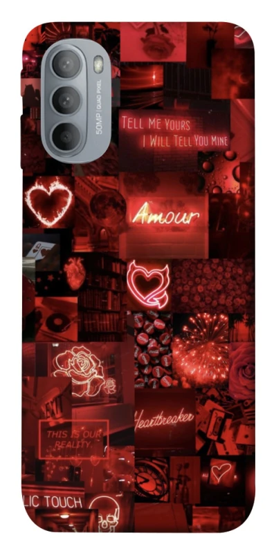 Чохол на Motorola Moto G31 Love collage ver.6 фото 1 з 1