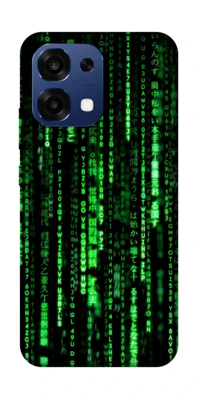 Чохол на Oppo A6 Pro 4G/5G Matrix Code фото 2 з 2