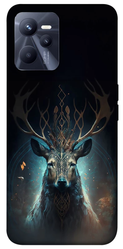 Чехол на Realme C35 Скандинавский олень v2 фото 1 из 1