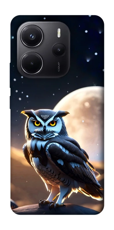 Чехол на Xiaomi Redmi Note 14 5G Cyber ​​owl фото 1 из 1