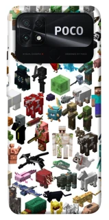 Чохол на Xiaomi Poco C40 Minecraft v4 фото 1 з 1