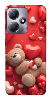 Чехол на Infinix Hot 30 Play bear in hearts фото 1 из 1