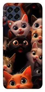 Чохол на Samsung Galaxy M33 5G happy cats фото 1 з 1