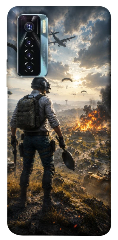 Чехол на TECNO Camon 17 Pro PUBG ver.2 фото 1 из 1