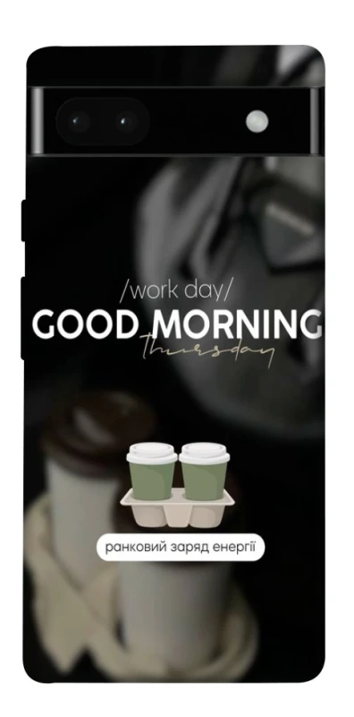 Чохол на Google Pixel 6a Thursday coffee фото 1 з 1