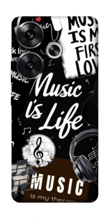 Чохол на Xiaomi Poco F6 Music is Life фото 1 з 1