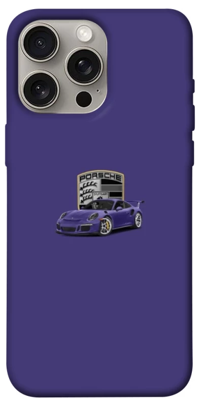 Чехол на Apple iPhone 15 Pro Max (6.7") Porsche purple фото 1 из 1