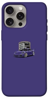 Чехол на Apple iPhone 15 Pro Max (6.7") Porsche purple фото 1 из 1